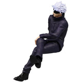 Gojo & Itadori Noodle Stopper Figure | 11cm Seated Statue Collectible Figures - The Eezee Shop