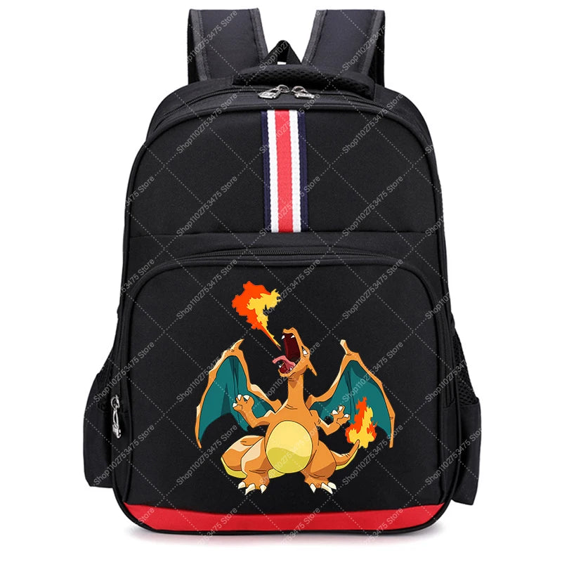 Pokemon Kids Backpack | Squirtle & Psyduck Large School Bag Backpacks - The Eezee Shop