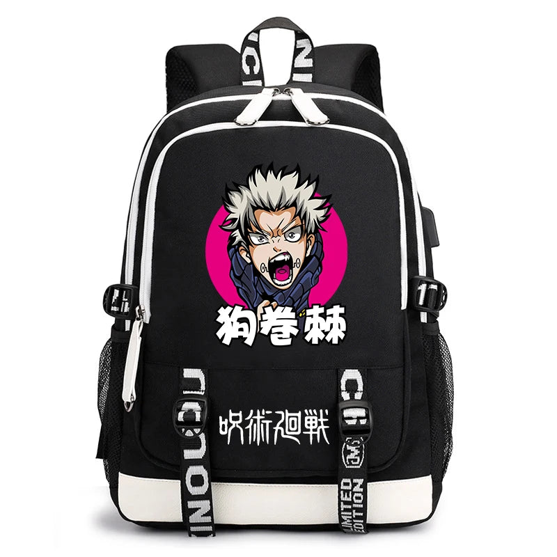Jujutsu Kaisen Student Backpack | Lightweight Anime Daypack Backpacks - The Eezee Shop