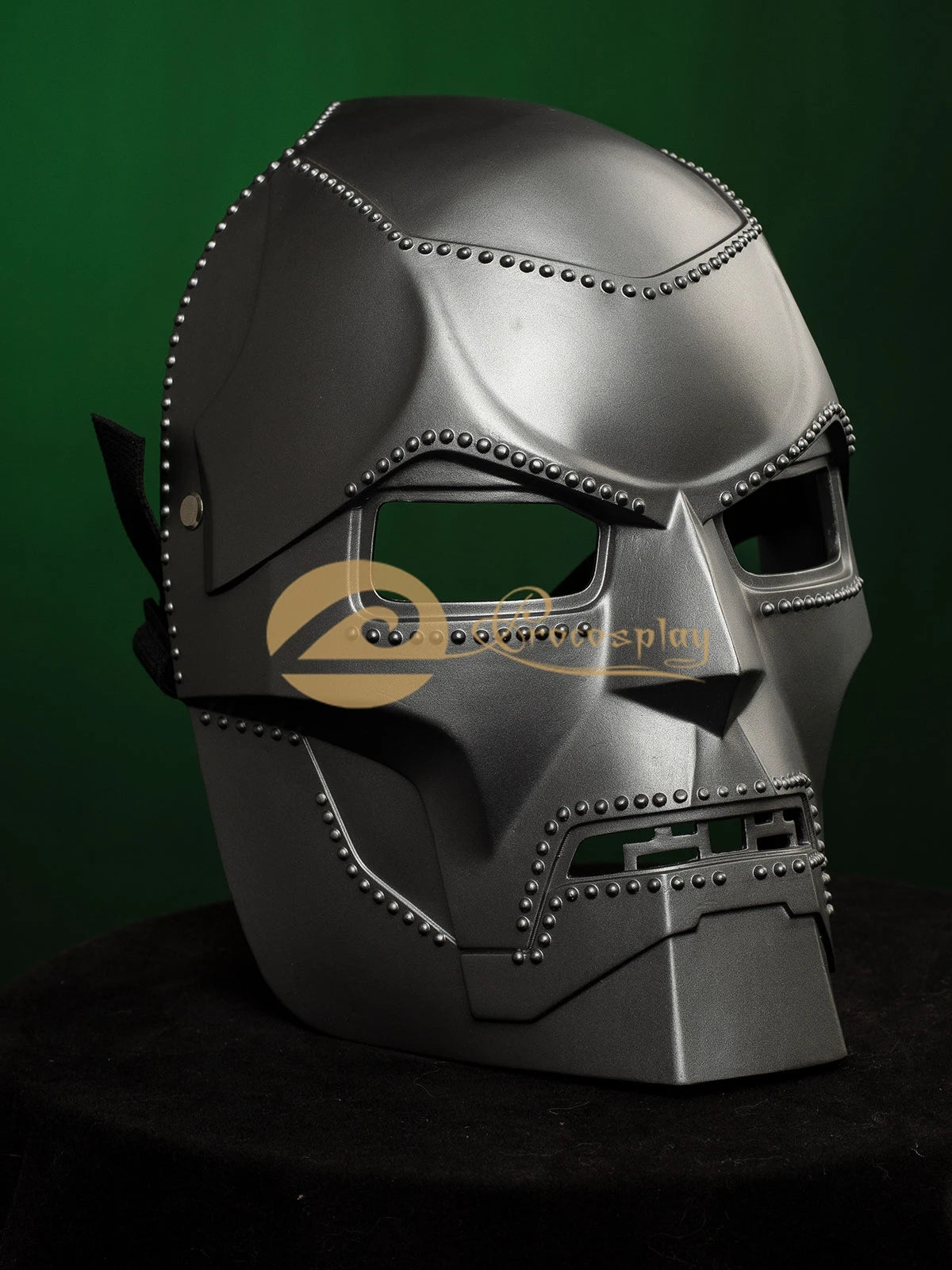 Doctor Doom Resin Cosplay Mask | Dark Grey Wearable Villain Mask Cosplay Masks & Helmets - The Eezee Shop