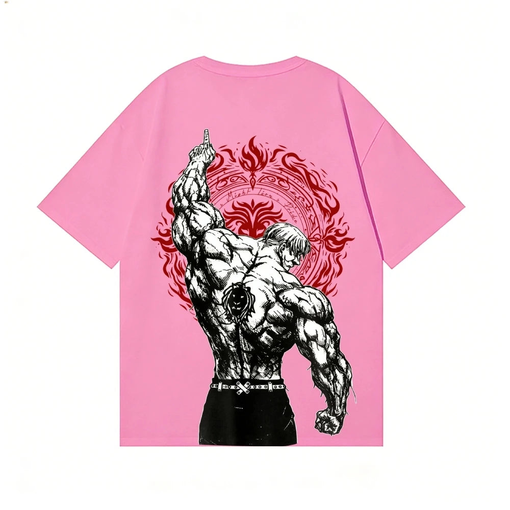 Escanor Lion's Sin of Pride Seven Deadly Sins Graphic T-Shirt High-Quality Anime Streetwear Tee for Men & Women Anime Tshirts - The Eezee Shop