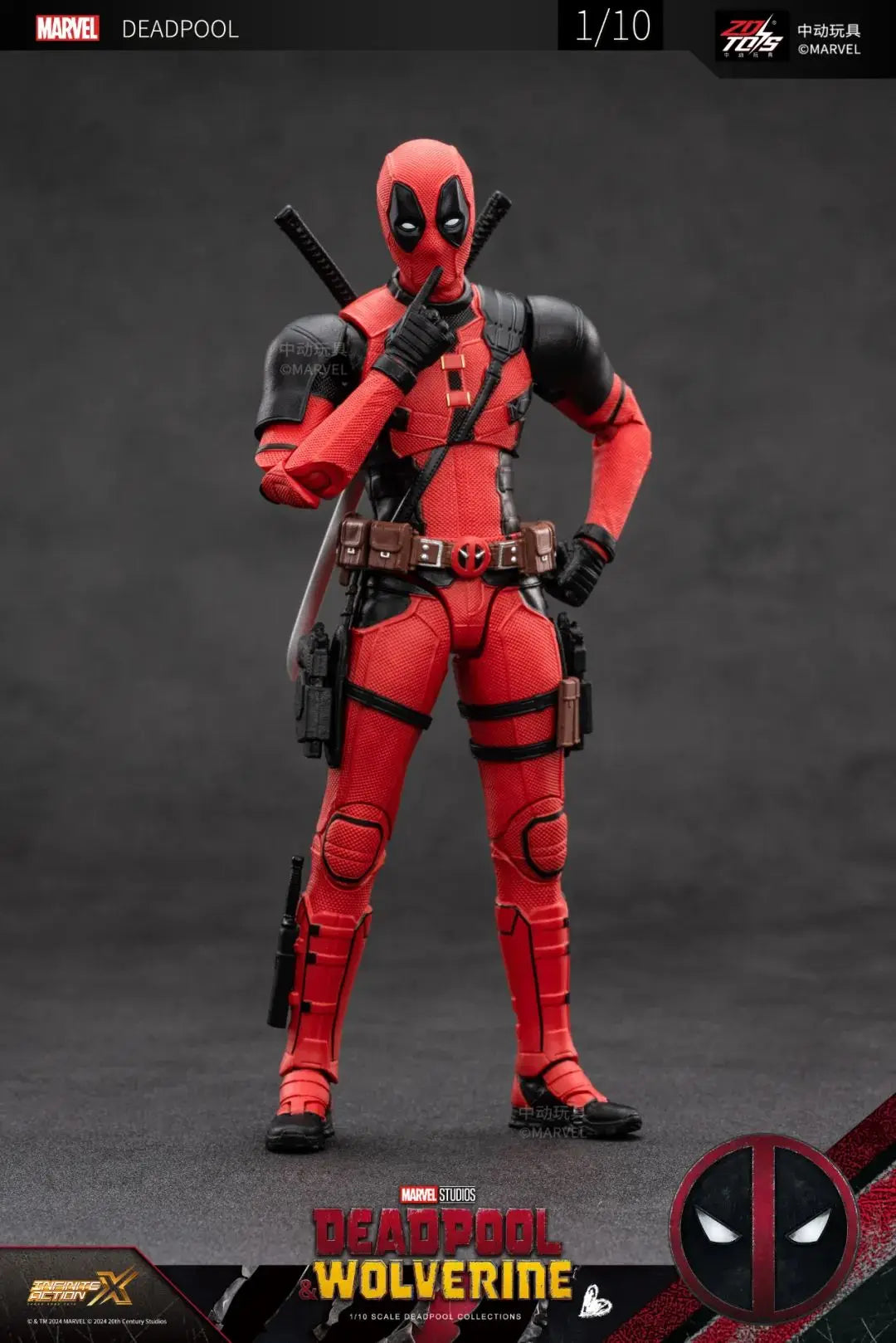 Deadpool & Wolverine 1/10 Figure Series | X-Men Collectible Collectible Figures - The Eezee Shop