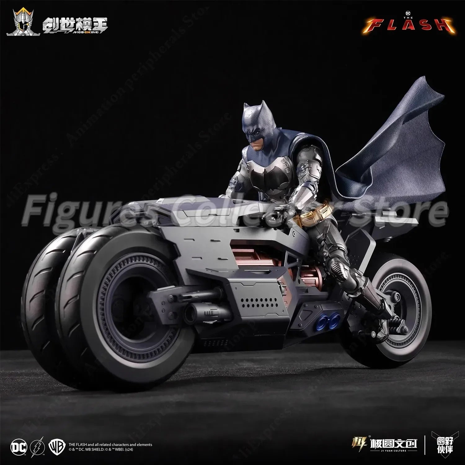 The Flash & Batman 1/12 Figure | Motorcycle Assembly Model Collectible Figures - The Eezee Shop