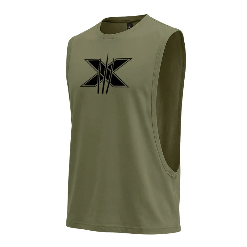 Wolverine Gym Tank Top | Men's Sleeveless Muscle Vest Gym & Compression Wear - The Eezee Shop