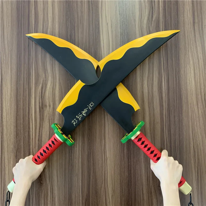Inosuke Sword 104cm | Demon Slayer PU Cosplay Blade Cosplay Props - The Eezee Shop
