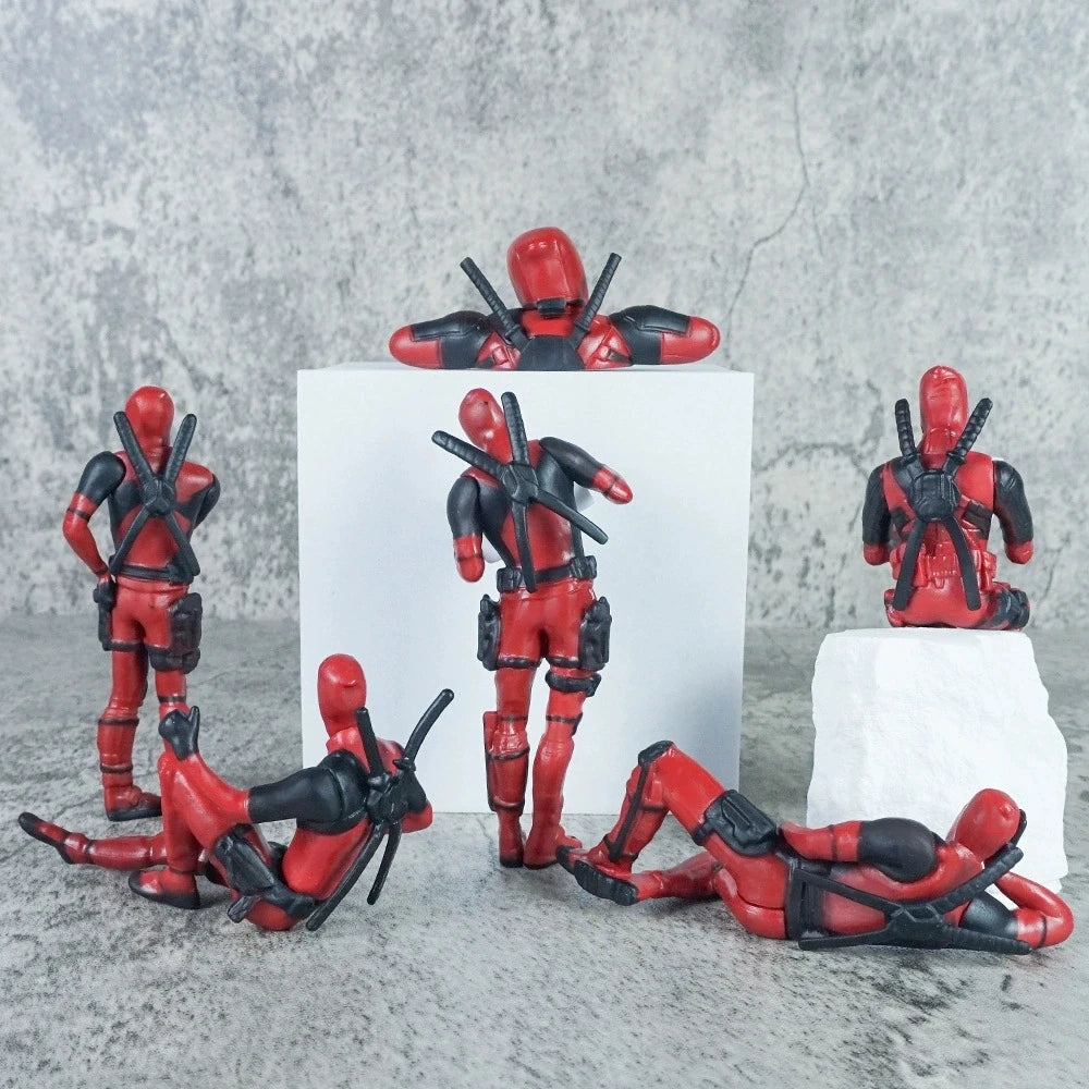 Sitting Deadpool Car Figure | Mini Interior Pendant Decor Car Accessories - The Eezee Shop