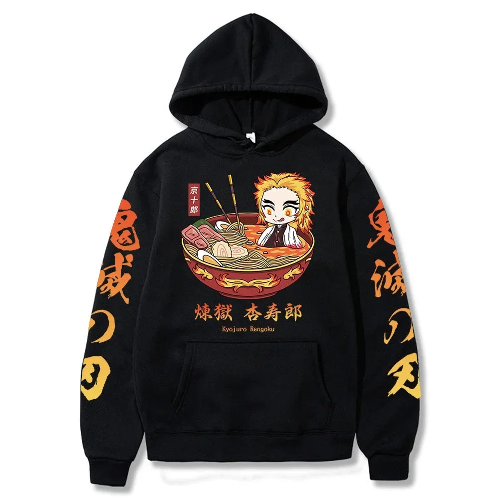Demon Slayer Graphic Hoodie | Unisex Sports Sweatshirt Hoodies & Sweatshirts - The Eezee Shop