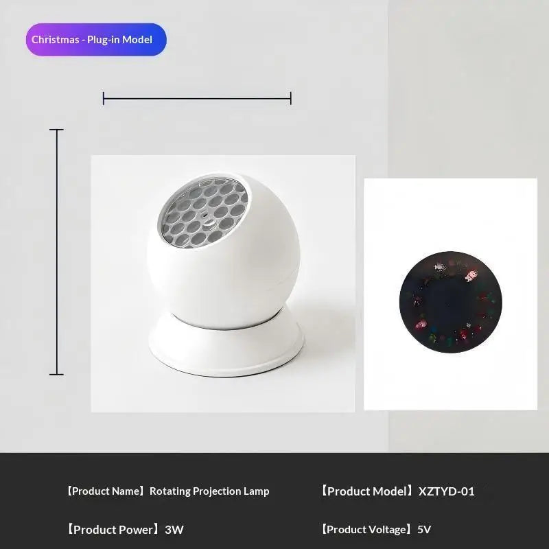Halloween LED Projector Light | Pumpkin, Ghost & Star Patterns Halloween Lights - The Eezee Shop