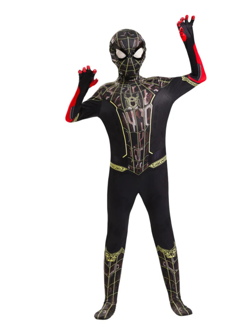 Miles Morales Zentai Suit | Full Cosplay Costume for Fans Cosplay Costumes - The Eezee Shop