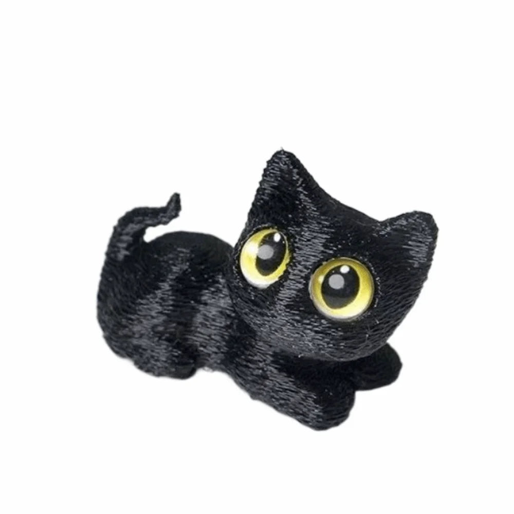 3D Printed Halloween Cat Figurine | Anime Style Ornament Halloween Figurines - The Eezee Shop