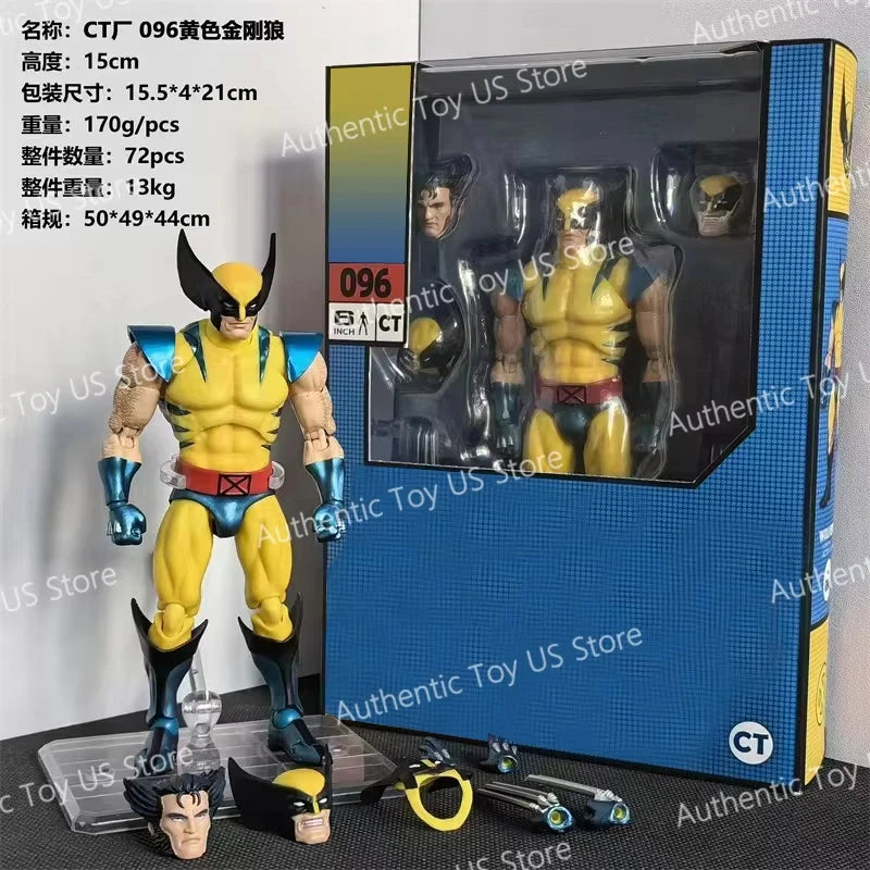 Wolverine Brown Comic Figure | Articulated X-Men Collectible Collectible Figures - The Eezee Shop