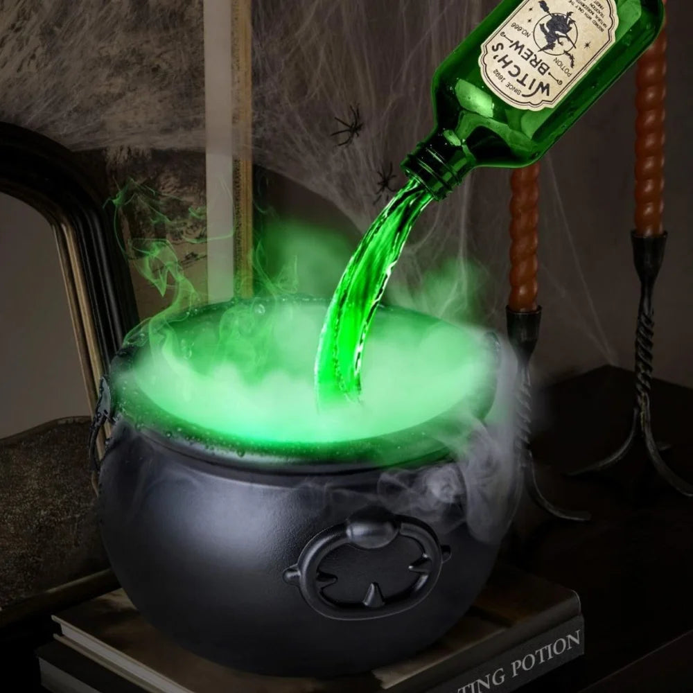Halloween Black Witch Bowl Magic Float Bottle and Diffuser Horror House Decoration Hocus Pocus Party Scary Props Halloween Decor - The Eezee Shop
