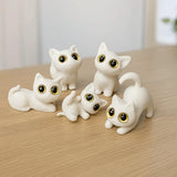 3D Printed Halloween Cat Figurine | Anime Style Ornament Halloween Figurines - The Eezee Shop