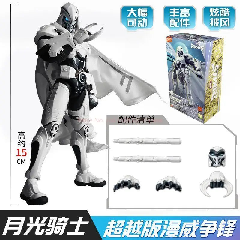 Marvel Rivals Rocket Raccoon & Moon Knight Building Blocks Building Block Sets - The Eezee Shop
