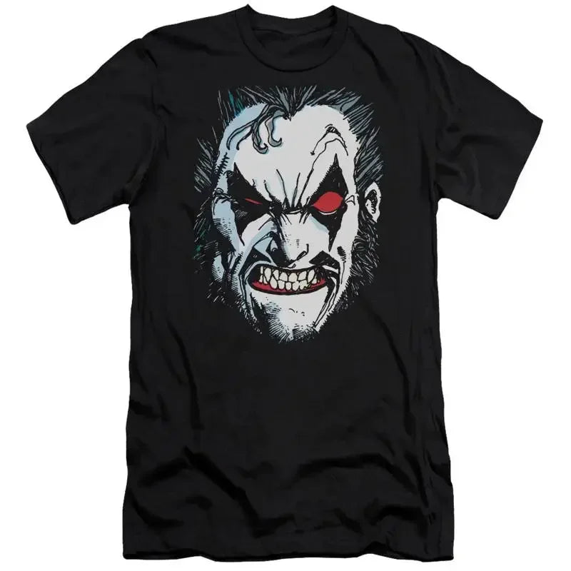 Lobo Premium Canvas T-Shirt | Black Face Graphic Tee Graphic Tees - The Eezee Shop