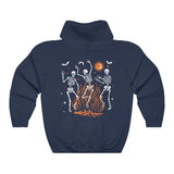 Dancing Skeleton Hoodie | Mall Goth Unisex Halloween Pullover Hoodies & Sweatshirts - The Eezee Shop
