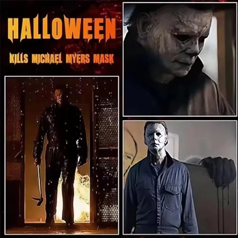 Burned Michael Myers Mask | Scary Full Head Latex Killer Mask Halloween Masks - The Eezee Shop