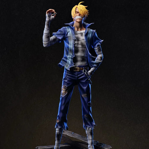 30CM One Piece Roronoa Zoro & Vinsmoke Sanji Anime Action Figure Display Stand Model Anime Figure - The Eezee Shop