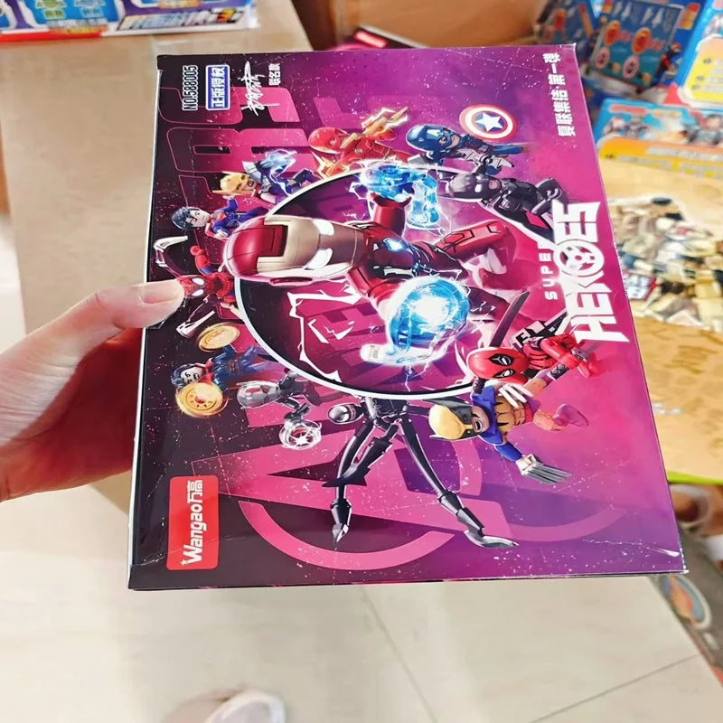 Avengers Pocket Building Block Figures | 12-Piece Mini Set Building Block Sets - The Eezee Shop