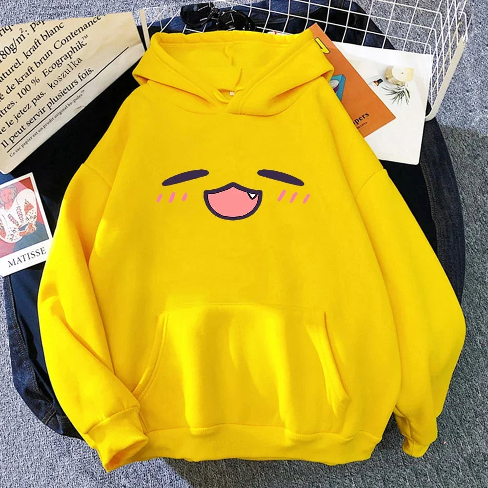 Takodachi Face Hoodie | Hololive Kawaii Unisex Sweatshirt Hoodies & Sweatshirts - The Eezee Shop