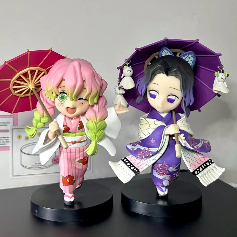 Demon Slayer Plum Rain Figure Kimetsu No Yaiba Anime Action Doll Collectible Statue Anime Figure - The Eezee Shop