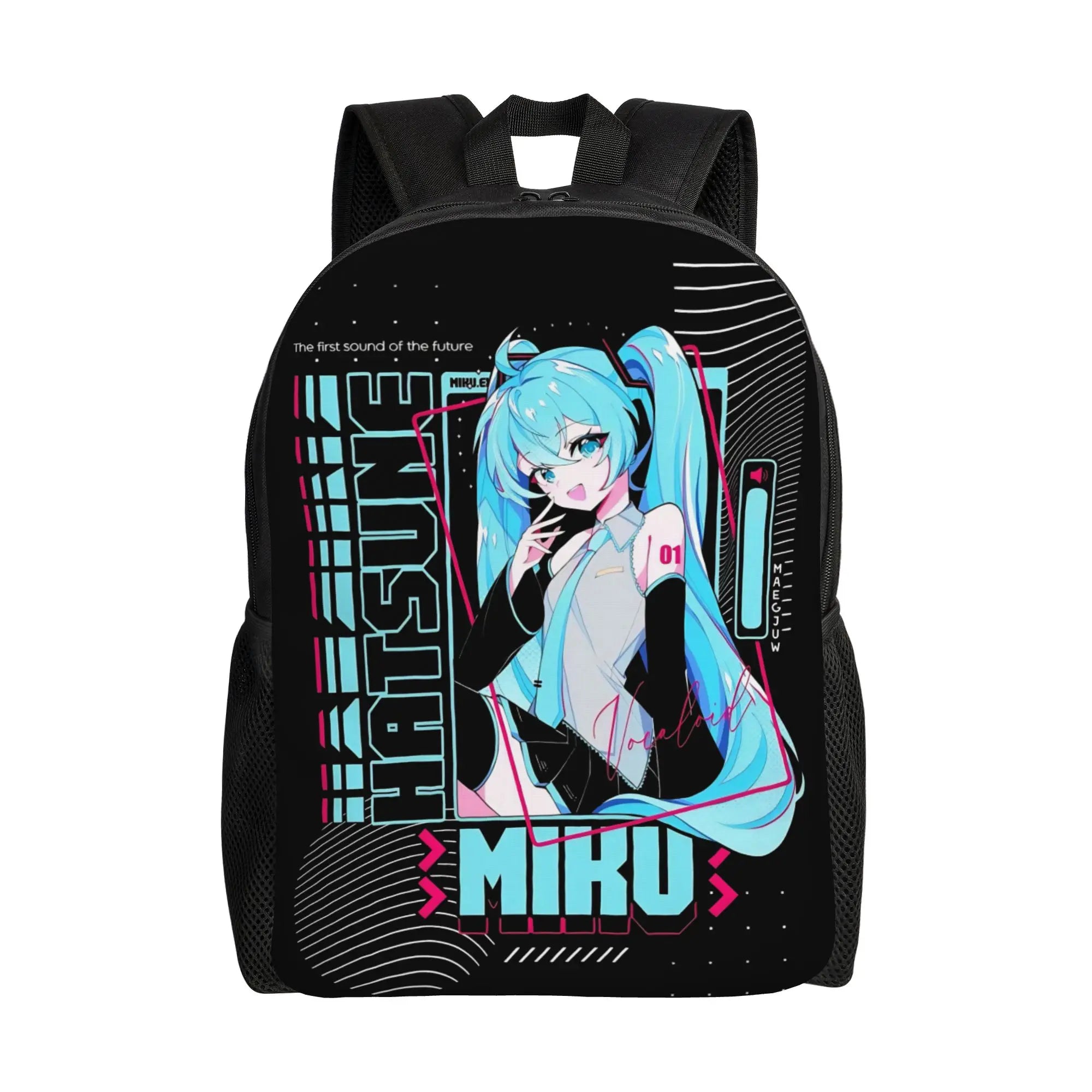 Hatsune Miku Laptop Backpack | Casual Daypack for School & Work Backpacks - The Eezee Shop