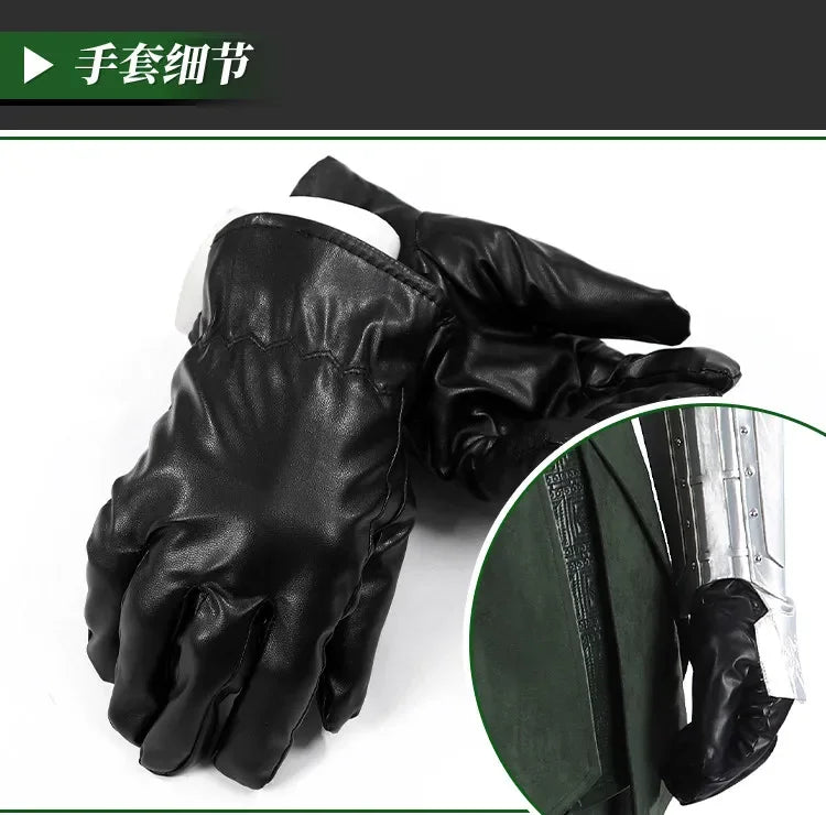 Doctor Doom Armor Cosplay Costume | Green Hooded Cape & Mask Set Cosplay Costumes - The Eezee Shop