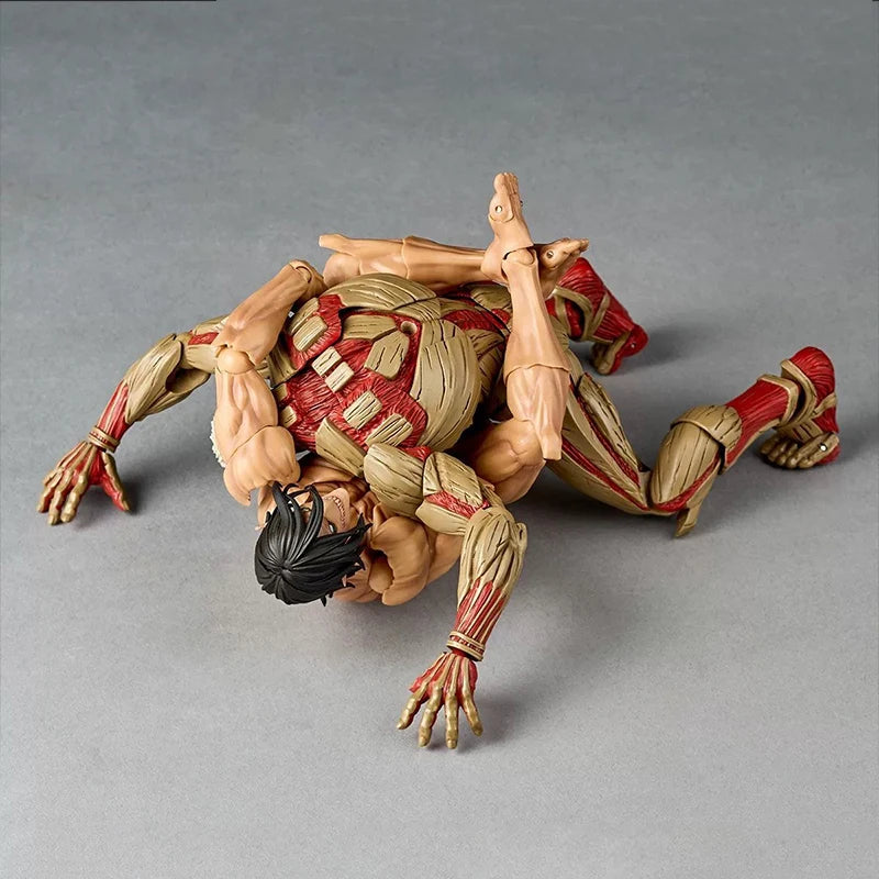 Kaiyodo Armored Titan Figures Revoltech AMAZING YAMAGUCHI Attack on Other - The Eezee Shop