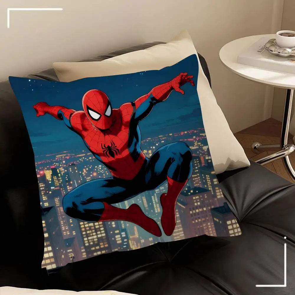 Spider-Man Cushion Cover | Classic Superhero Throw Pillow Case Throw Pillows - The Eezee Shop
