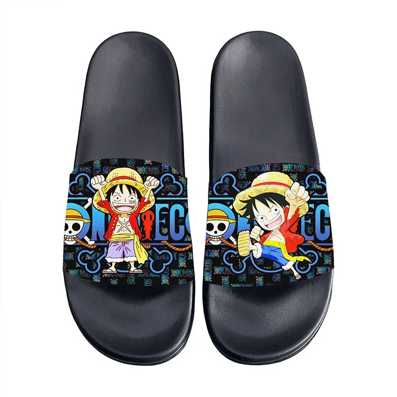 One Piece Couples Slippers | Non-Slip EVA Bathroom & Home Shoes Slippers & Sandals - The Eezee Shop