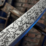 Toji Fushiguro 50" Katana | Jujutsu Kaisen Cosplay Sword Prop Cosplay Props - The Eezee Shop
