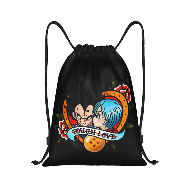 Dragon Ball Drawstring Bag | Waterproof Goku & Vegeta Gym Sack Bags - The Eezee Shop