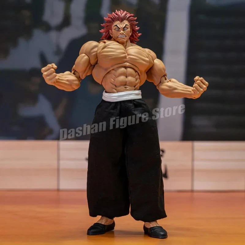 Yujiro Hanma Action Figure | Baki Son of Ogre PVC Statue Collectible Figures - The Eezee Shop