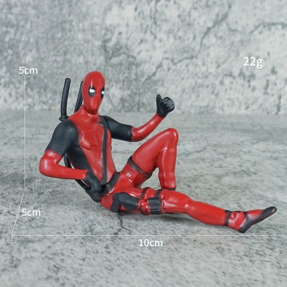 Sitting Deadpool Car Figure | Mini Interior Pendant Decor Car Accessories - The Eezee Shop