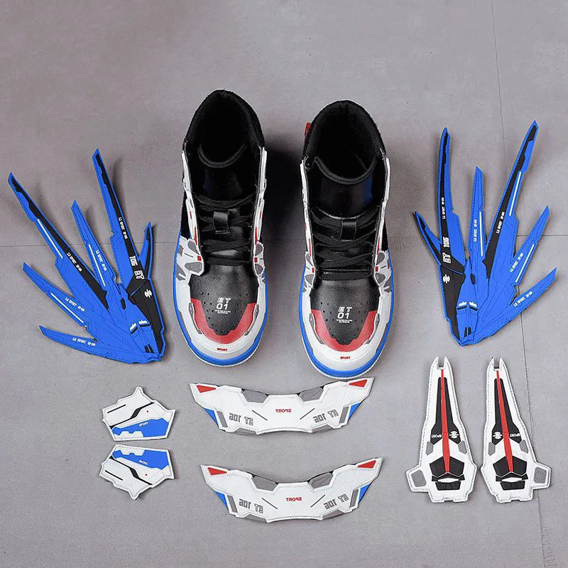 Anime Style Basketball Shoes | Kids & Adult High-Top Sneakers Sneakers - The Eezee Shop