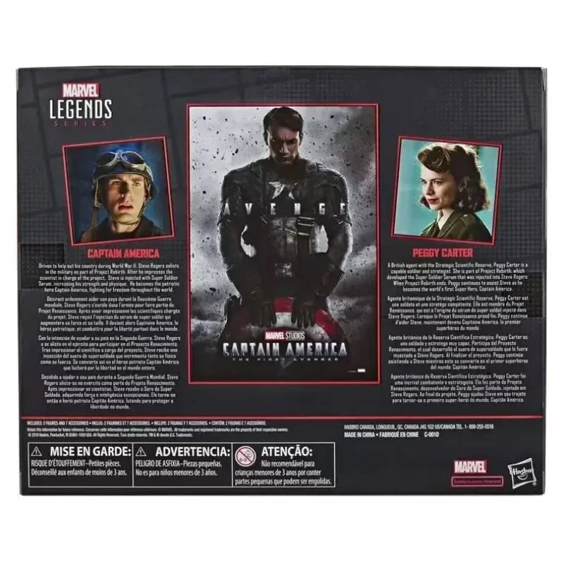 Peggy Carter Captain America Action Figure | 6" Collectible Collectible Figures - The Eezee Shop
