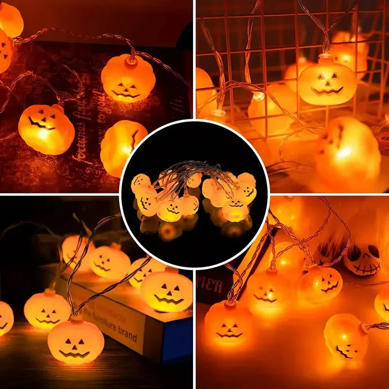 Pumpkin Fairy String Lights | Waterproof Battery Halloween Lights Halloween Lights - The Eezee Shop