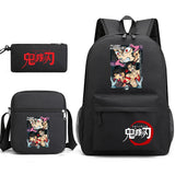 Demon Slayer Backpack 3-Piece Set | Shoulder Bag & Pencil Case Backpacks - The Eezee Shop