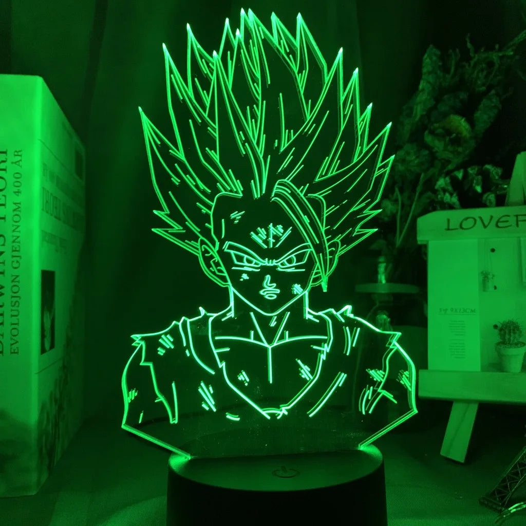 Dragon Ball Z 3D Figure Lamp | Goku, Vegeta, Gohan & Broly Lamps & Night Lights - The Eezee Shop