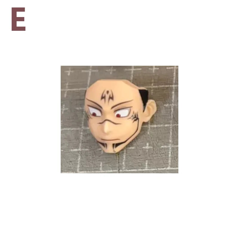 Yuji Itadori Articulated Figure | Sukuna Head & Black Outfit Collectible Figures - The Eezee Shop