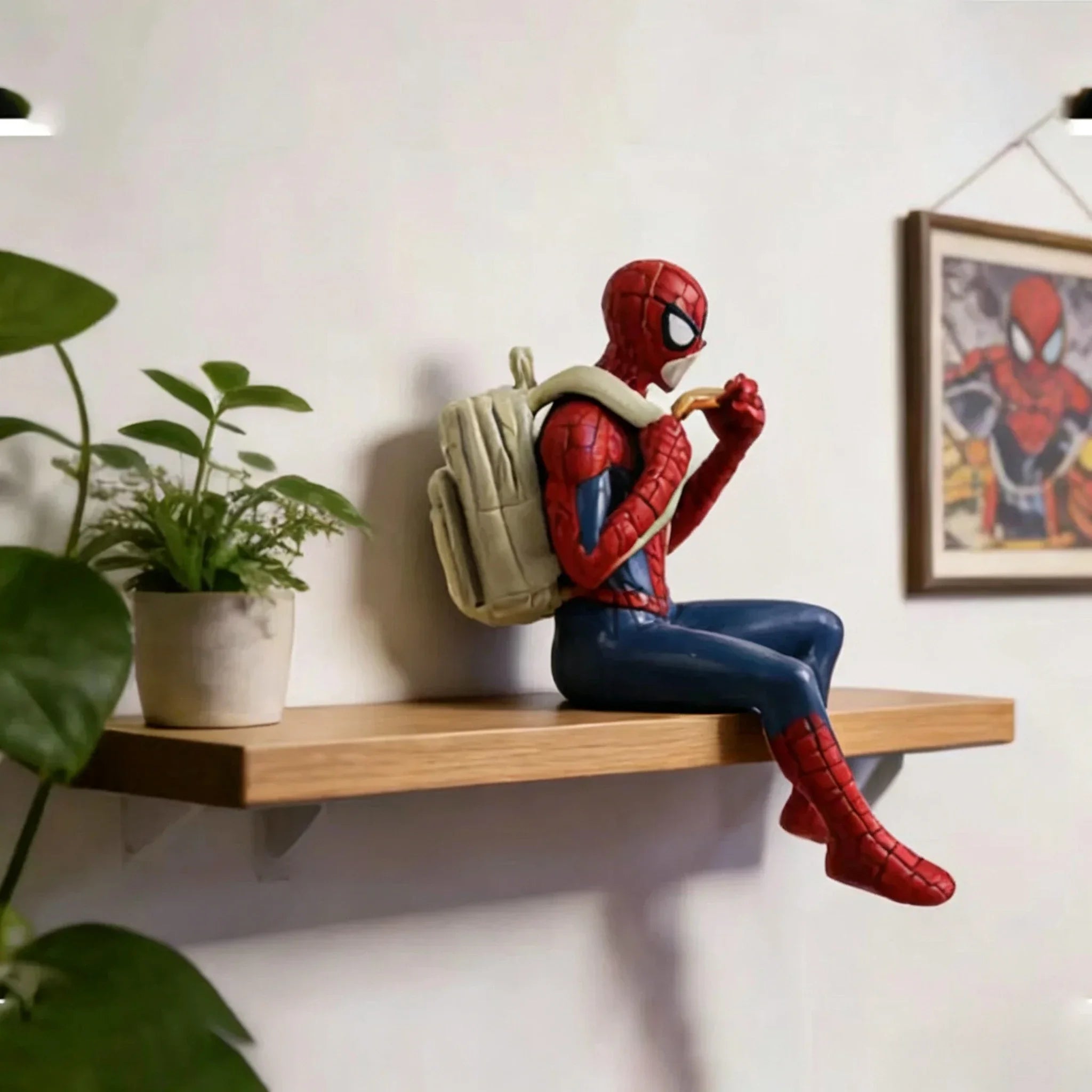 Mini Spider-Man Figure | 7-9cm Handmade Desktop Model Collectible Figures - The Eezee Shop
