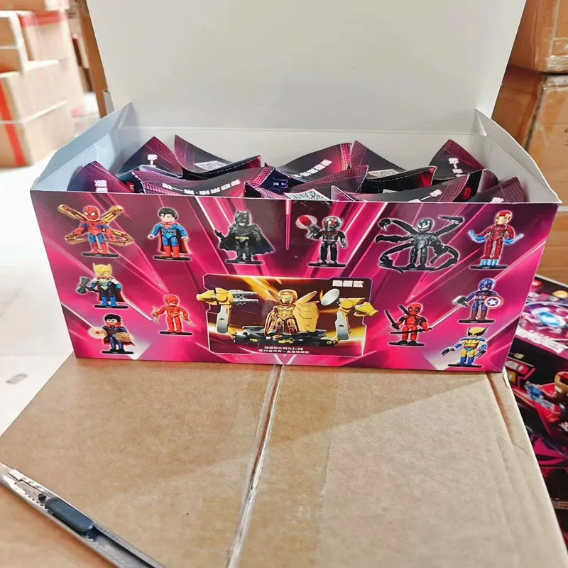 Avengers Pocket Building Block Figures | 12-Piece Mini Set Building Block Sets - The Eezee Shop