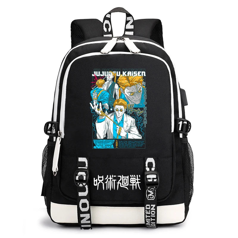 Jujutsu Kaisen Bookbag | Lightweight Casual School Backpack Backpacks - The Eezee Shop