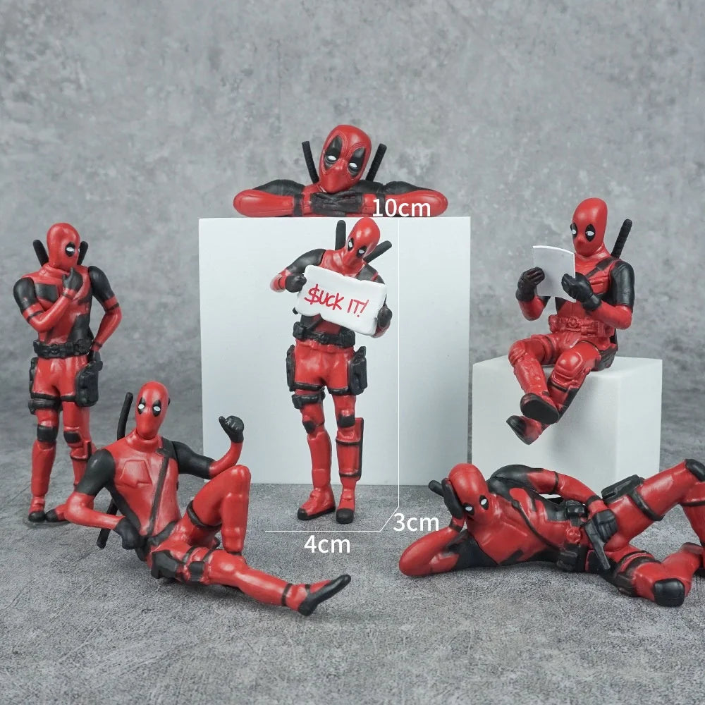 Deadpool Mini Car Figure | Interior Dashboard Pendant Car Accessories - The Eezee Shop
