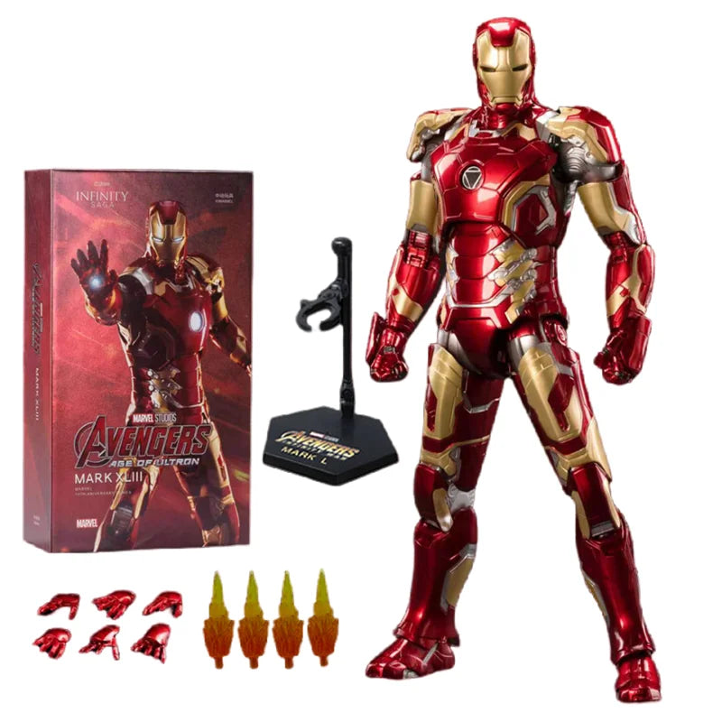 Iron Man Mark 35 Red Snapper Figure | Tony Stark Collectible Collectible Figures - The Eezee Shop