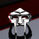 Pharaoh Villain Mask Ring | Gothic Stainless Steel Punk Ring Jewelry - The Eezee Shop