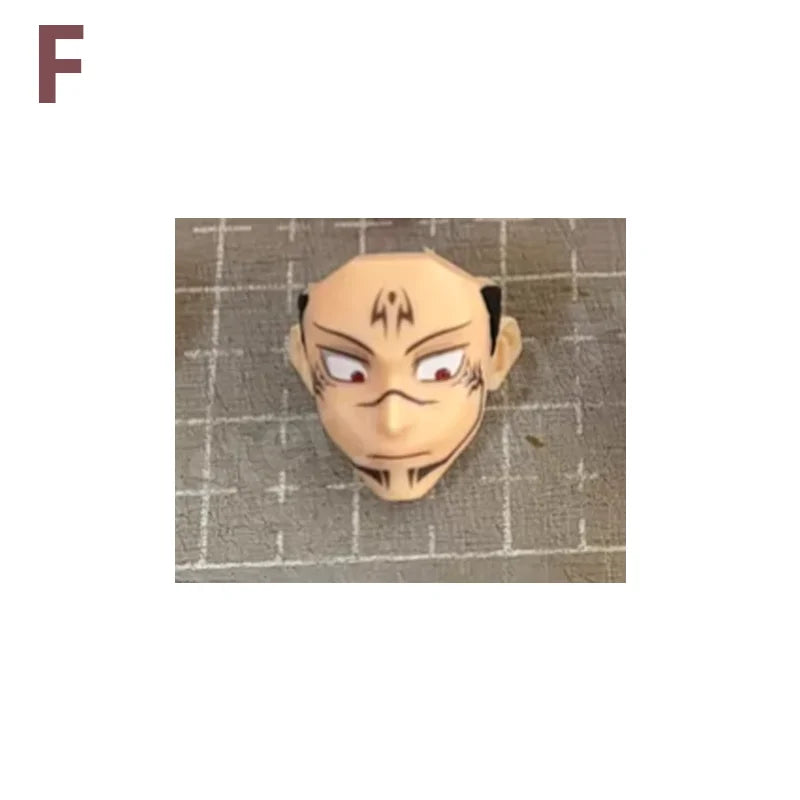 Yuji Itadori Articulated Figure | Sukuna Head & Black Outfit Collectible Figures - The Eezee Shop