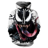 Venom 3D Print Hoodie | Men's Full Body Villain Sweatshirt Hoodies & Sweatshirts - The Eezee Shop