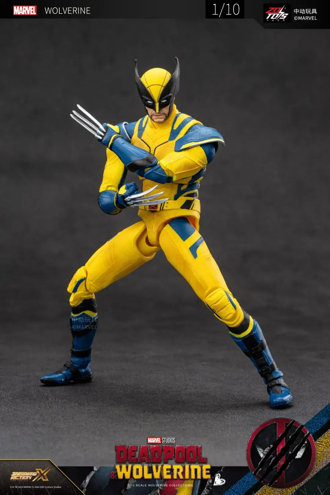 Deadpool & Wolverine 1/10 Figure Series | X-Men Collectible Collectible Figures - The Eezee Shop
