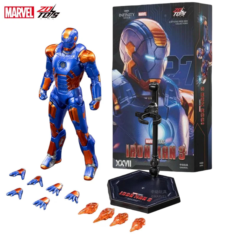 Iron Man Mark 35 Red Snapper Figure | Tony Stark Collectible Collectible Figures - The Eezee Shop
